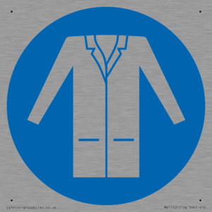 Custom Mandatory: Wear a lab coat